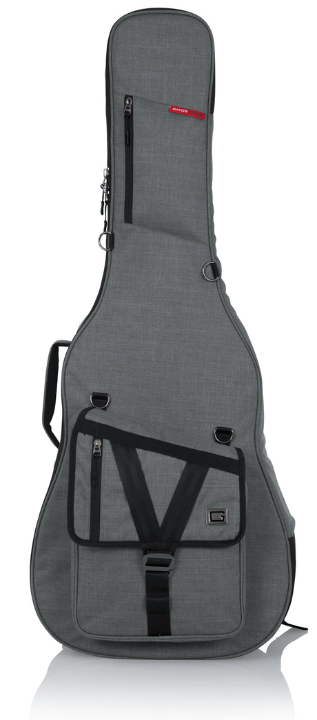 Estuche Gator GT-ACOUSTIC-GRY para guitarra acústica - vista frontal