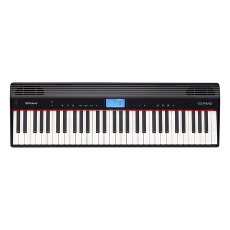 Roland GO:PIANO GO-61P visto desde arriba