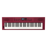 Roland GO:KEYS 3 rojo oscuro visto desde arriba