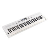 Roland GO:KEYS 5 blanco en vista frontal de tres cuartos