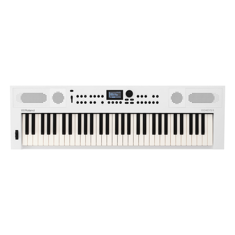 Roland GO:KEYS 5 blanco visto desde arriba