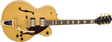 Guitarra eléctrica Gretsch G2410TG Streamliner Village Amber, ángulo frontal izquierdo