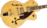Guitarra eléctrica Gretsch G2410TG Streamliner Village Amber, perfil lateral derecho