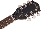 Guitarra eléctrica Gretsch G2655T-P90 Streamliner Two-Tone Mint Metallic, parte frontal de la pala