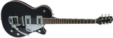 Guitarra eléctrica Gretsch G5230T Electromatic Jet FT Black, ángulo frontal derecho
