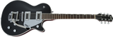 Guitarra eléctrica Gretsch G5230T Electromatic Jet FT Black, ángulo frontal izquierdo