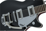 Guitarra eléctrica Gretsch G5230T Electromatic Jet FT Black, detalle frontal del cuerpo