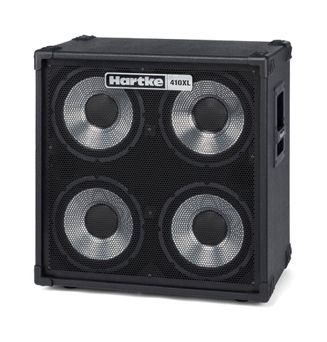 Cabina para bajo Hartke 410XL V2 4x10, vista frontal en ángulo