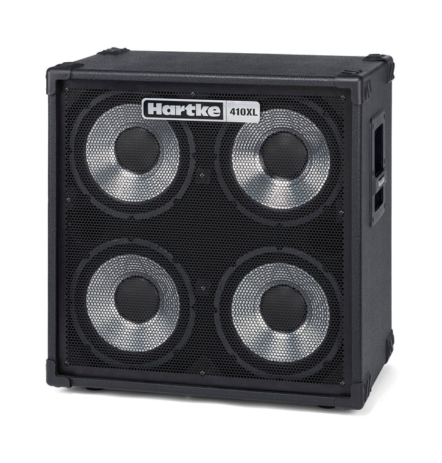 Cabina para bajo Hartke 410XL V2 4x10, vista frontal en ángulo