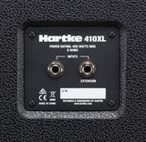 Panel de conexiones trasero de la cabina Hartke 410XL V2, 400 W RMS a 8 ohmios