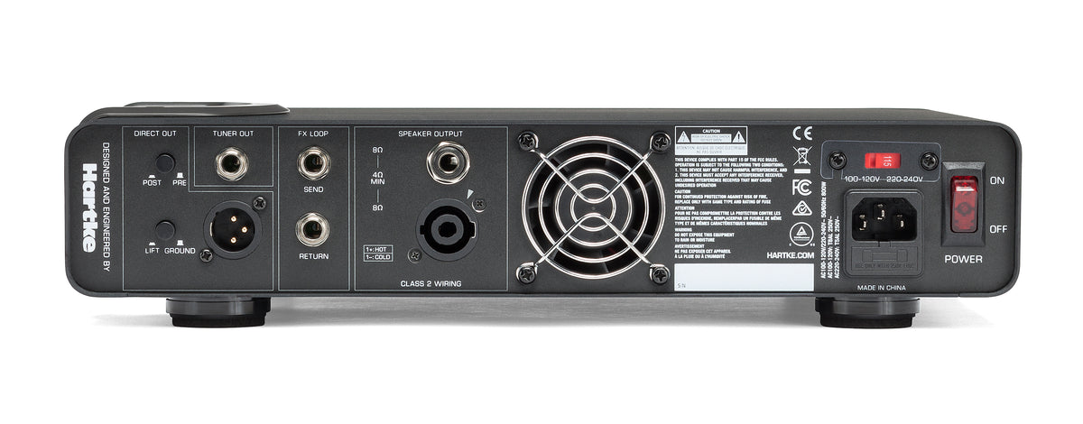 Hartke LX5500 vista posterior