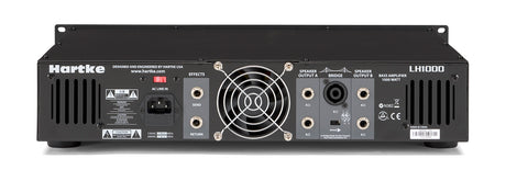 Hartke LH1000 vista posterior