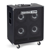 Amplificador Hartke HD508 vista diagonal con ruedas