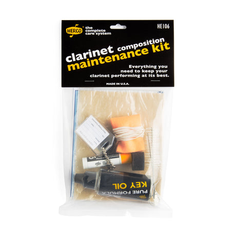 Kit de mantenimiento Herco HE106 para clarinete de cuerpo plástico, imagen oficial