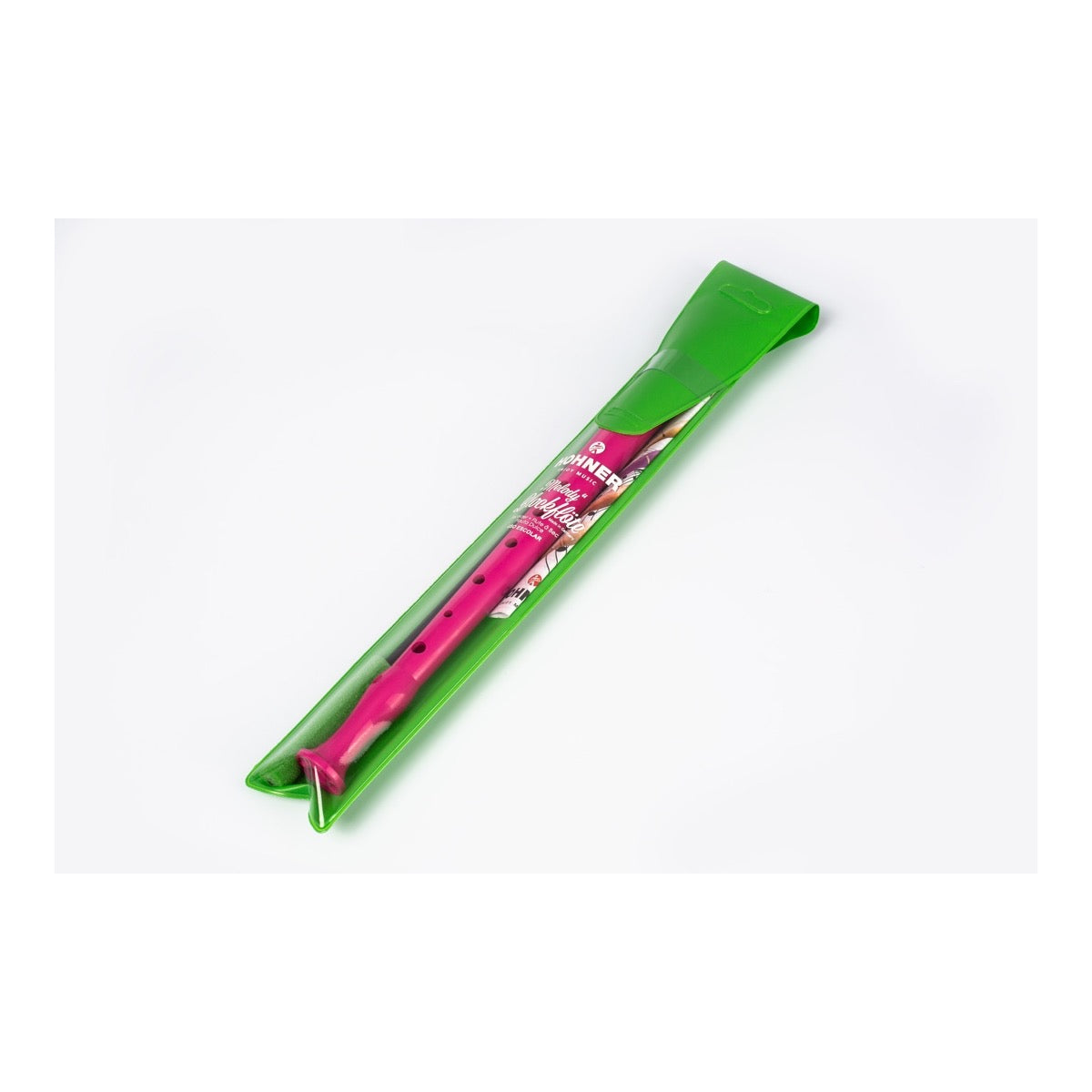 Flauta dulce Hohner Melody Line rosada, vista adicional