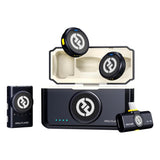 Hollyland LARK M2 Mini Combo con dos transmisores, receptor para cámara, receptor USB-C y estuche