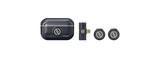 Hollyland LARK M2 Mobile Version USB-C negro con estuche de carga, receptor USB-C y dos transmisores