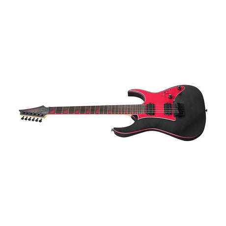Guitarra eléctrica Ibanez GRG131DX-BKF, vista frontal completa adicional