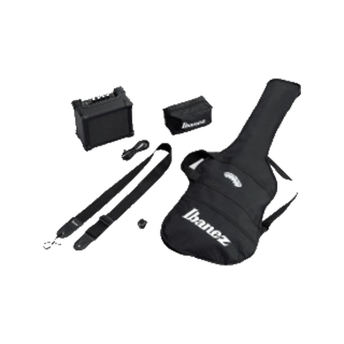 Combo Ibanez IJRX20-BKN Jumpstart, accesorios oficiales incluidos