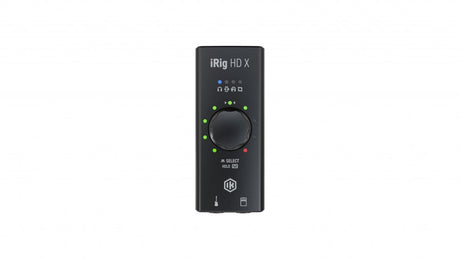Interfaz IK Multimedia iRig HD X, vista principal