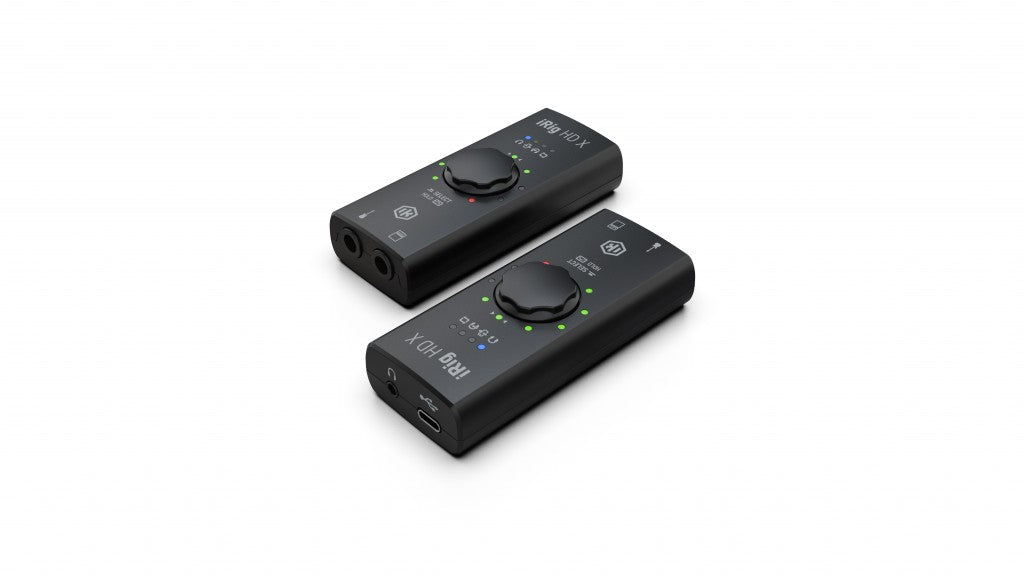 IK Multimedia iRig HD X, vista de conexiones