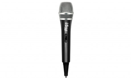 Micrófono de mano IK Multimedia iRig Mic, vista frontal