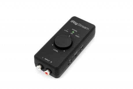 IK Multimedia iRig Stream, vista de controles