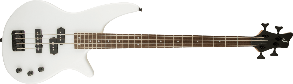 Jackson JS2 Spectra Bass Snow White, vista frontal