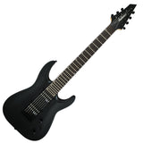 Jackson JS22-7 DKA HT Satin Black, vista diagonal completa