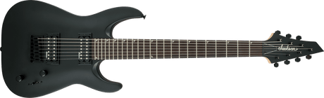 Jackson JS22-7 DKA HT Satin Black, vista frontal