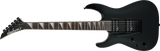 Jackson JS22 DKA LH Gloss Black para zurdo, vista frontal