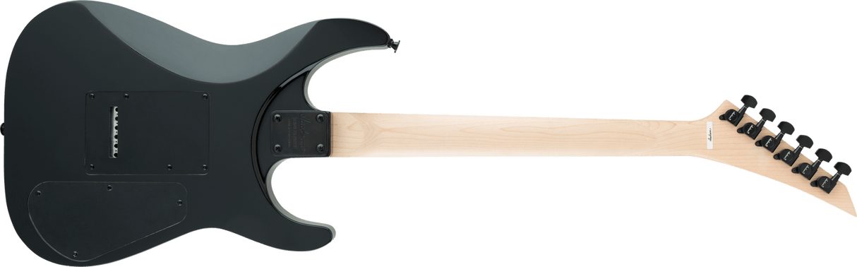Jackson JS22 DKA LH Gloss Black para zurdo, vista posterior