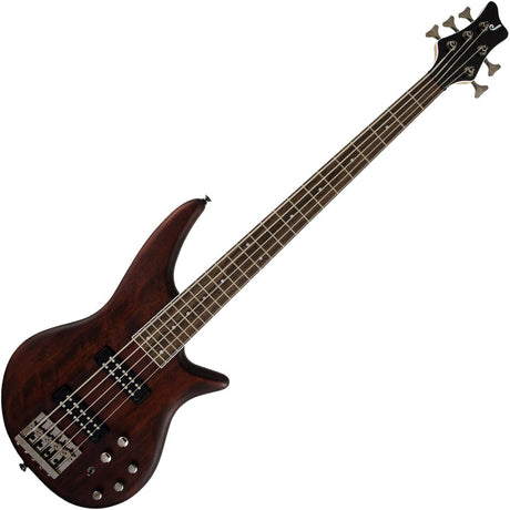 Jackson JS3 Spectra V Walnut Stain, vista diagonal completa