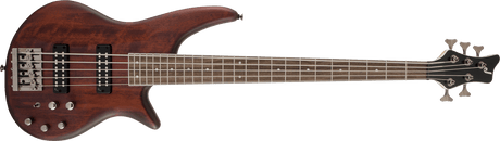 Jackson JS3V Spectra Bass Walnut Stain, vista frontal
