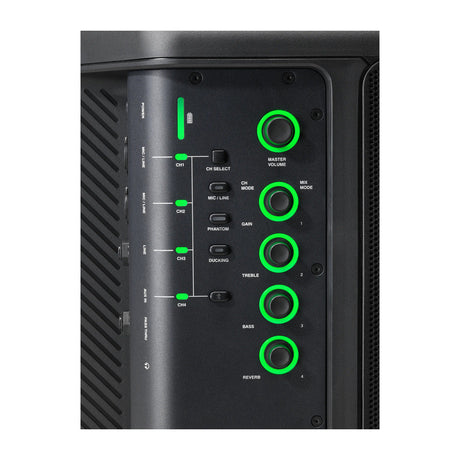 JBL EON ONE Compact detalle del mezclador