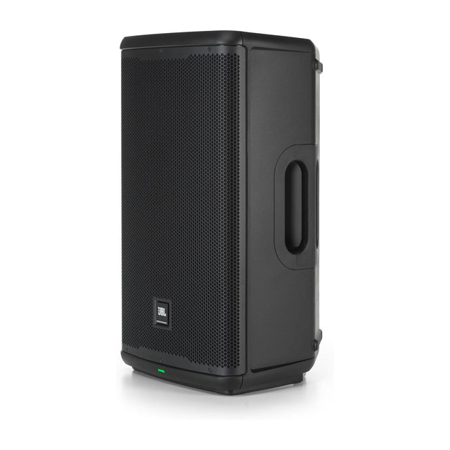 JBL EON712 vista principal de tres cuartos