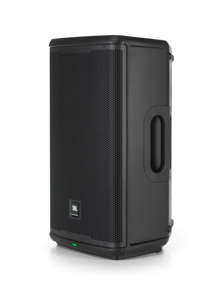 Cabina activa JBL EON712, vista de tres cuartos