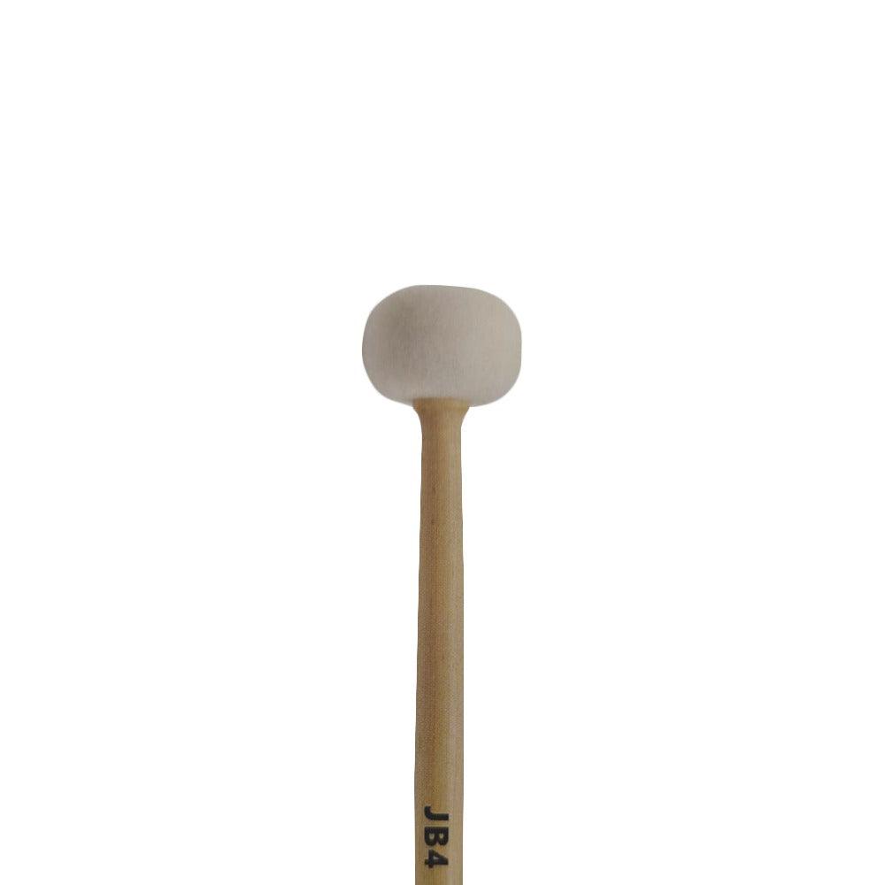 Baquetas Jinbao JB4 de felpa para bombo