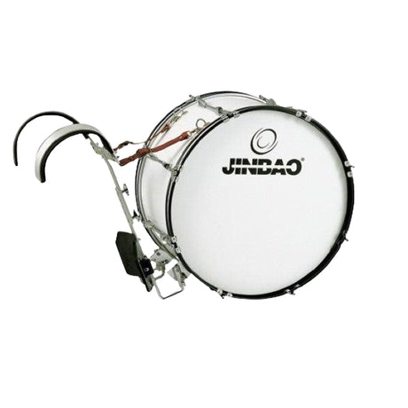 Bombo de marcha Jinbao JBMB-2012 blanco