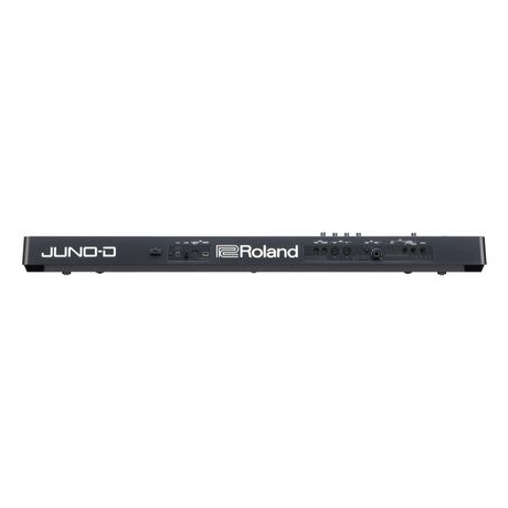 Roland JUNO-D6 visto desde la parte posterior