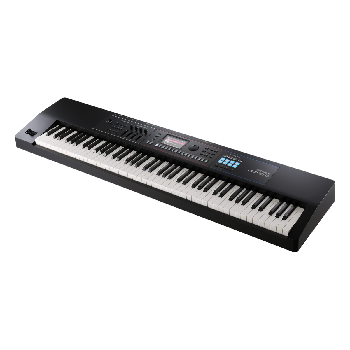 Roland JUNO-D8 en vista frontal de tres cuartos