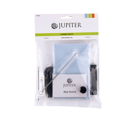 Kit de cuidado para clarinete Jupiter JCM-CLK1 en su empaque oficial