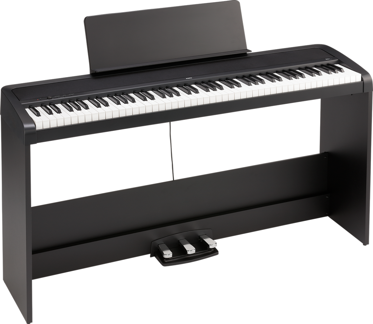 Korg B2+SP BK negro vista lateral