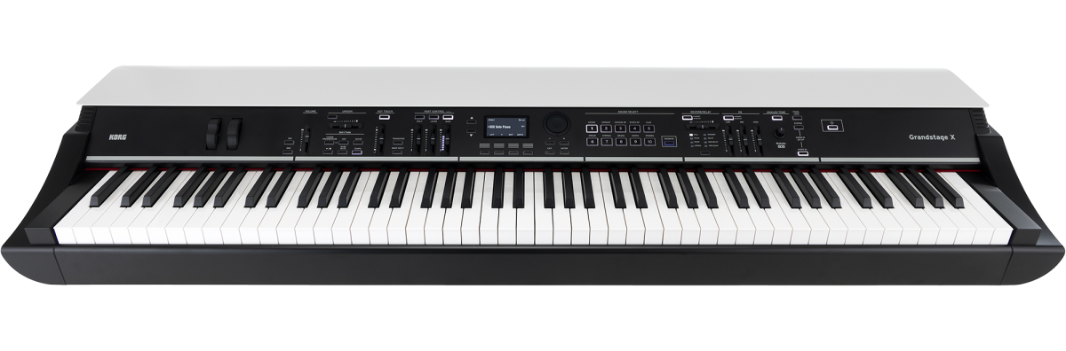 KORG Grandstage X piano profesional, vista en ángulo