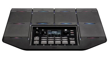 KORG MPS-10 con diez pads y pantalla a color