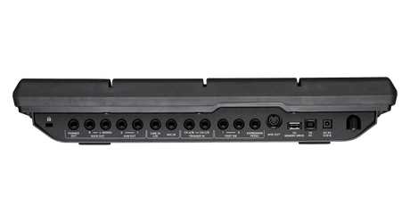 KORG MPS-10 sampler pad, panel y conexiones