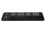 Controlador MIDI Korg nanoKEY2 negro en perspectiva
