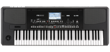 Vista superior del teclado arreglista Korg Pa300 de 61 teclas