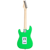 Guitarra Kramer Focus VT-211S Neon Green – reverso completo