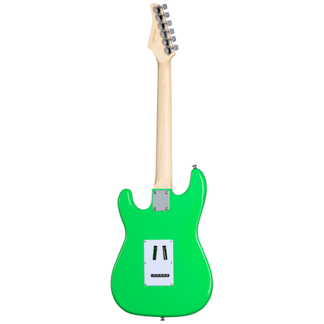 Guitarra Kramer Focus VT-211S Neon Green – reverso completo